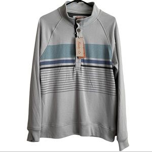 Hawke & Co. outfitters Henley lightweight sweatshirt Small